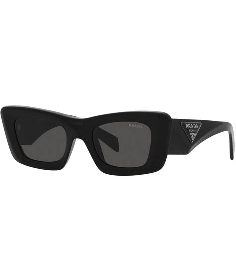 Prada Black Cat Eye Sunglasses PR